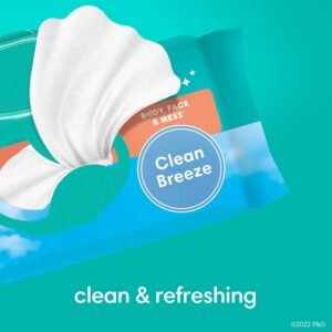 Pampers Fresh Bloom Baby Wipes, 168 Count - 3 Pop-Top Packs - Image 3