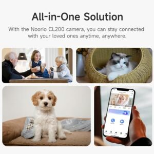 2K Indoor Security Camera with 360° Pan/Tilt & Night Vision | Noorio CL200 - Image 6