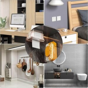 Wall Mounted Wipes Holder - Transparent Bathroom & Kitchen Organizer - Image 7