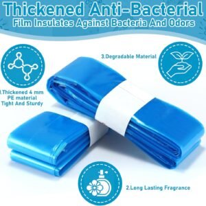 Baby Diaper Pail Refill Bags – 4 Scented Disposal Sacks Compatible with Tommee Tippee & Munchkin - Image 2