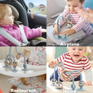 “Suction Cup Montessori Toys for Toddlers | Silicone High Chair & Travel Gift” - Image 6