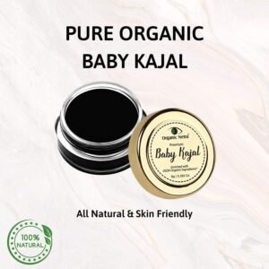 GKH Organic Baby Kajal - 100% Natural, USDA Organic, Long Lasting, 8g - Image 2