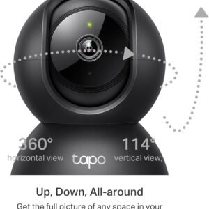 2-Pack Tapo TP-Link 2K Indoor Security Camera – Pan/Tilt, 2-Way Audio, Alexa/Google Home Compatible - Image 4