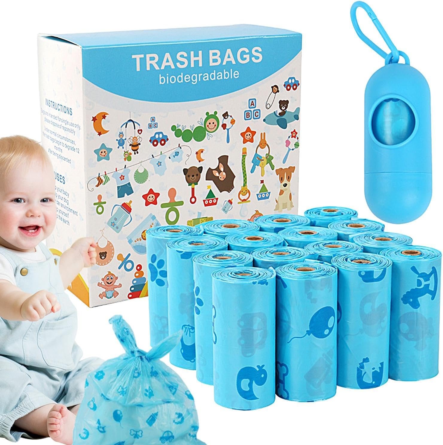 Odor-Proof Diaper Garbage Bags