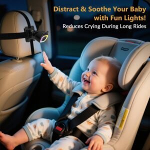 Wkzay 1080P Baby Car Camera - 150° Wide Angle, Night Vision & LED Lights - Image 5