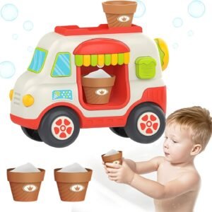 Ice Cream Maker Bath Toy for Toddlers