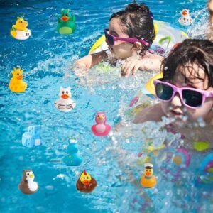 36pcs Rubber Ducks Set - Multicolor Bath Toys for Babies & Kids - Image 2