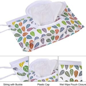 Green Baby Wipe Holder & Diaper Dispenser with Lids - Fresh Storage Pouches - Image 5
