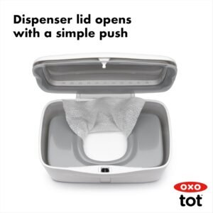 Oxo Tot Perfect Pull Wipes Dispenser - Gray (Model 63121800) - Image 2