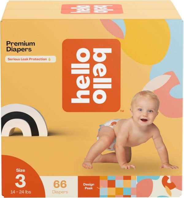 Hello Bello Size 3 Premium Hypoallergenic Diapers