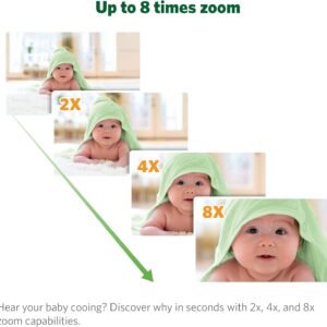 LeapFrog LF915HD Video Baby Monitor - 5" HD 720p, Pan & Tilt, Night Vision - Image 11