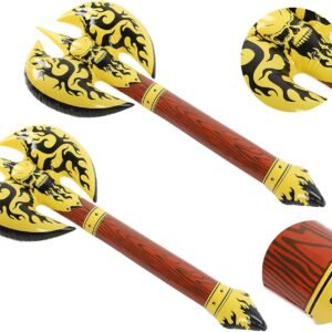 Inflatable Axe Throwing Game - Double-Sided Hatchet Toy for Pool Parties - Image 9