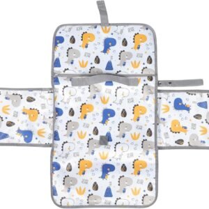 BESPORTBLE Portable Travel Diaper Changing Pad for Lightweight Washable Essentials for Twins for Changing