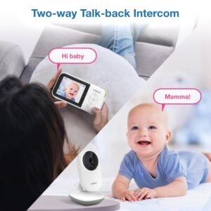 VTech VM819-2 Baby Monitor with 2 Cameras, 2.8” Screen & Night Vision - Image 10