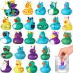 24 Pack Color Changing Rubber Ducks for Kids