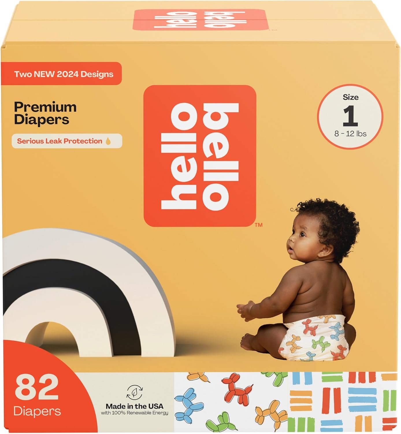 Hello Bello Premium Size 1 Diapers