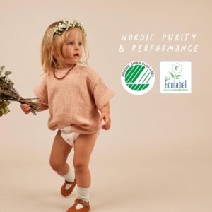 Eco-Friendly Joonya Baby Diapers Size 1 XS (4-9 lb) - 32 Count, Non-Toxic - Image 7