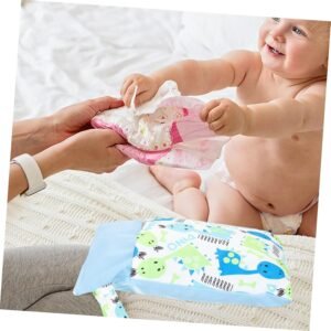 FOYTOKI Multi-Functional Diaper Storage Bag | Wet Dry Travel Organizer - Image 6