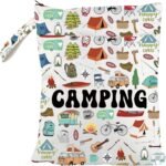 PXTIDY Camping Outdoor Wet Dry Bag Camping Lover Gift Camper Hiking Outdoor Travel Storage Bag Camping Essentials Wet Dry Bag