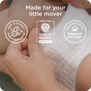 SmartyPants Plant-Based Training Pants | EWG Verified, Super Absorbent, Size 8 (30 Count) - Image 3