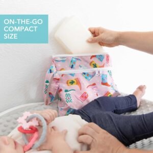 Bumkins Waterproof Wet Dry Clutch Bag for Baby & Travel Essentials - Image 4