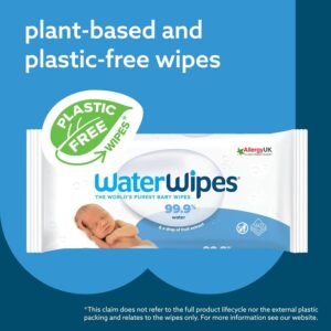 WaterWipes Original Baby Wipes - 99.9% Water, Unscented, Plastic-Free, 720 Count - Image 5