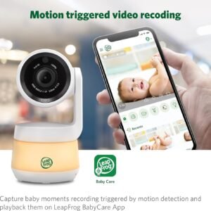 LeapFrog LF925HD 1080p WiFi Baby Monitor | 360° Pan & Tilt, 5" HD Display - Image 9