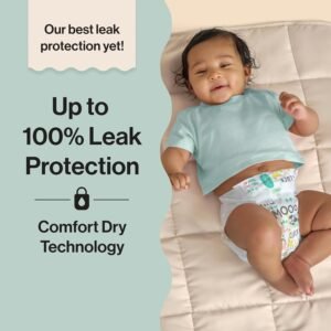 Clean Conscious Diapers for Sensitive Skin | Hypoallergenic, Leakproof | Size 4, 54 Count | Summer '25 Edition - Image 5