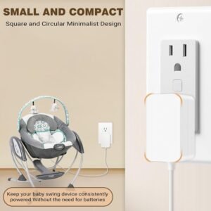 5V 2A Baby Swing Power Cord - 6ft Replacement for Graco Models & Adapters - Image 6