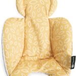 4moms RockaRoo and MamaRoo Infant Insert for Newborn Baby and Infant, Machine Washable, Cool Mesh Fabric, Reversible Design, Yellow