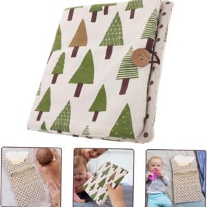 Compact Travel Wet Dry Diaper Bag Organizer for Wipes and Essentials - Image 9