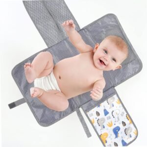 Portable Diaper Changing Mat - Travel-Friendly Changing Pad for Easy Use - Image 5