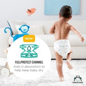 Mama Bear Gentle Touch Diapers, Size 5, 132 Count (4 x 33 Pack) - Amazon Brand - Image 3