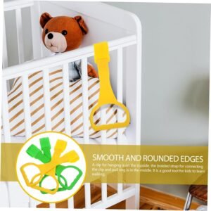 SUPVOX 4-Pack Stand-Up Rings for Safe Hanging - Smooth Edges, Easy Use - Image 3