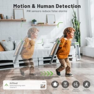 2K Indoor Security Camera - 5G & 2.4G WiFi, 360° Night Vision, 2-Way Audio - Image 5