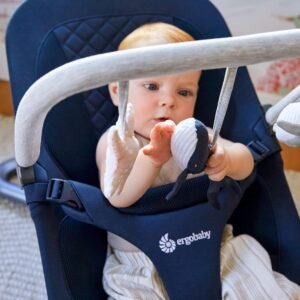 Ergobaby Evolve 3-in-1 Bouncer Toy Bar - Ocean Wonders Accessory - Image 5