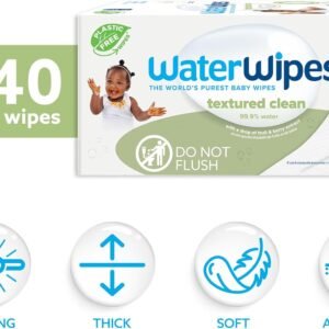 Plastic-Free WaterWipes for Babies & Toddlers | 99.9% Water, 540 Count - Image 2