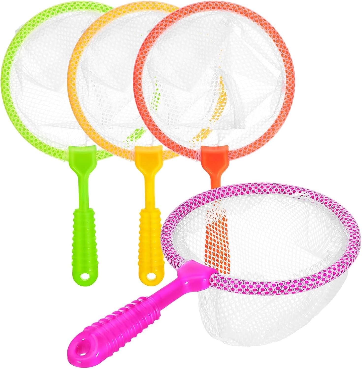 Toyvian 4 Pcs Toddler Fishing Nets