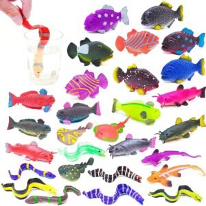 10 Pcs Color Changing Sea Animal Bath Toys for Toddlers