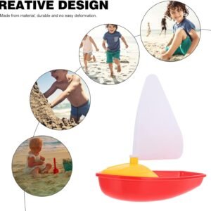TOYANDONA 3-Pack Mini Speed Boat Bath Toys for Kids - Floating Fun! - Image 6