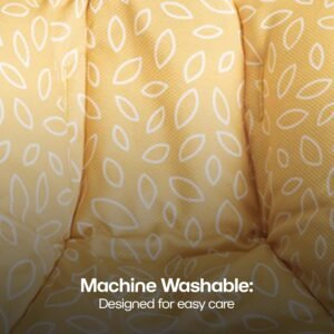 4moms RockaRoo & MamaRoo Infant Insert - Washable, Cool Mesh, Reversible, Yellow - Image 6