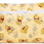 Bumkins Disney Waterproof Wet Dry Clutch Bag for Baby, Travel, Swim Suit, Cloth Diapers, Pump Parts, Pool, Gym Clothes, Toiletry, Hook to Stroller, Daycare, Packing Pouch, Zip Bag, Winnie the Pooh