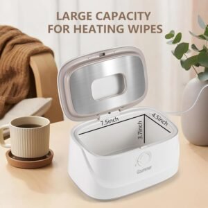 Baby Wipe Warmer with Child Lock & Night Light | Fast Heating, Large Capacity - Image 5