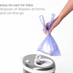 Ubbi 200-Count Diaper Sacks - Eco-Friendly & Odor Control Disposal Bags - Image 4
