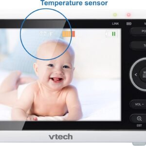 VTech VM350-2 Video Monitor: 5", 2 Cameras, 1000ft Range, 12hr Video, Night Vision - Image 12