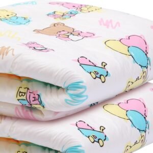 Littleforbig XL Printed Brief Diapers - Set of 2 Baby Cuties - Image 6