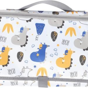 HOOTNEE Portable Travel Diaper Changing Pad Mat for Easy Changes Lightweight Durable Design for Go Parents