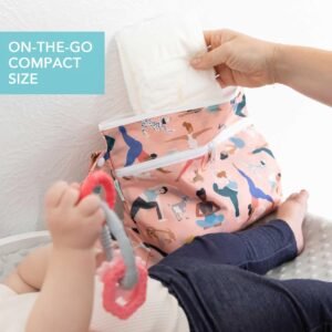 Bumkins Waterproof Wet Dry Clutch Bag - Travel, Baby, Diaper, Gym Use - Image 3