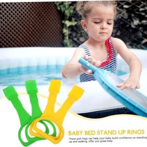 SUPVOX 4-Pack Stand-Up Rings for Safe Hanging - Smooth Edges, Easy Use - Image 7