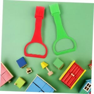 ORFOFE 4 Pcs Pull Up Rings | Safety Assistant for Playpen Activities - Image 7